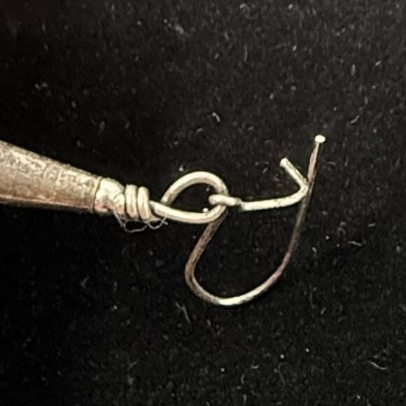 Native American Liquid‎ Silver Turquoise Necklace 3 Pc Jewelry Set 925 Sterling - Picture 11 of 16